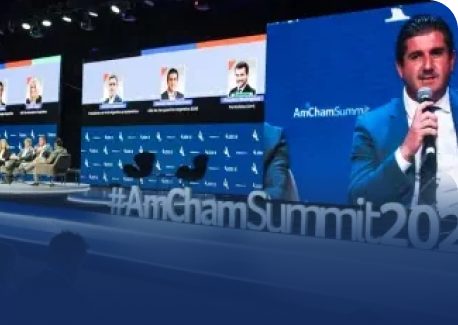 Acompañamos a Daniel Ketchibachian en el AmCham Summit 2024