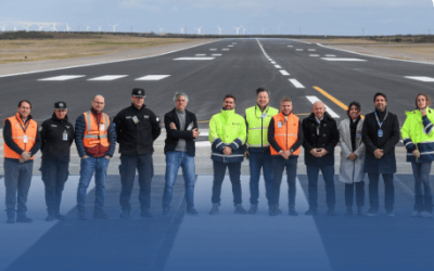 El Aeropuerto de Puerto Madryn retomó su operación luego de las obras de construcción de la nueva pista