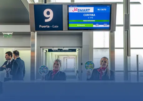 Ezeiza sigue sumando nuevas rutas internacionales de la mano de Jetsmart